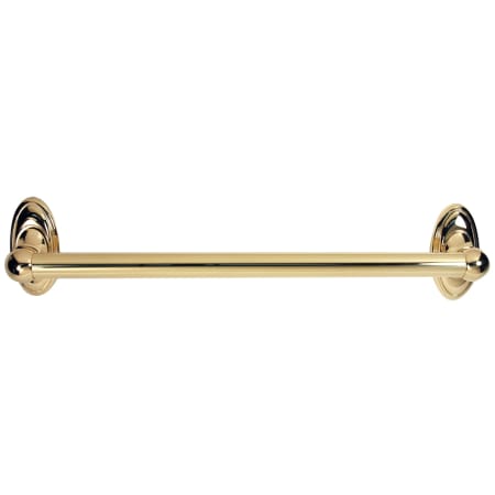 A large image of the Alno A8022-18 Unlacquered Brass