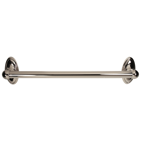 A large image of the Alno A8022-18 Polished Nickel