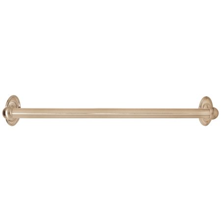 A large image of the Alno A8022-18 Satin Nickel