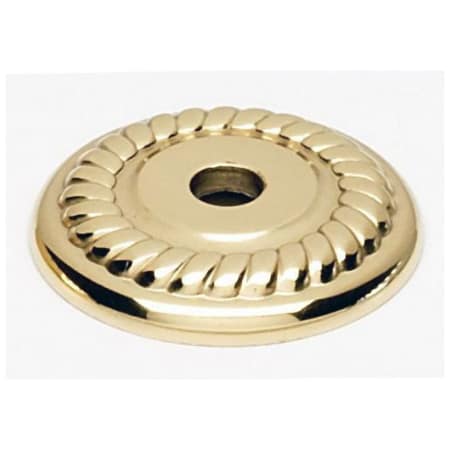 A large image of the Alno A813-1P Polished Brass