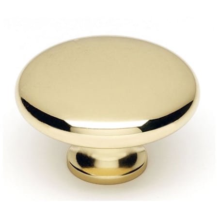 A large image of the Alno A814-45 Polished Brass
