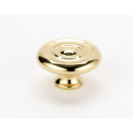 A large image of the Alno A817-45 Unlacquered Brass