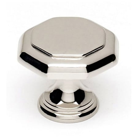 A large image of the Alno A828-1 Polished Nickel