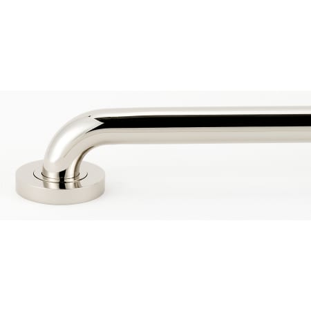 A large image of the Alno A8324 Polished Nickel