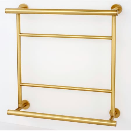 A large image of the Alno A8328-18 Satin Brass