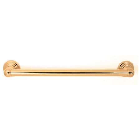 A large image of the Alno A9020-18 Polished Brass