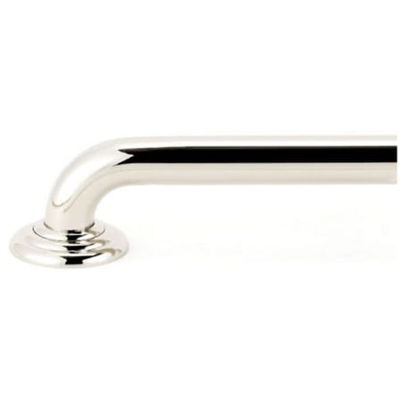 A large image of the Alno A9022-18 Polished Nickel