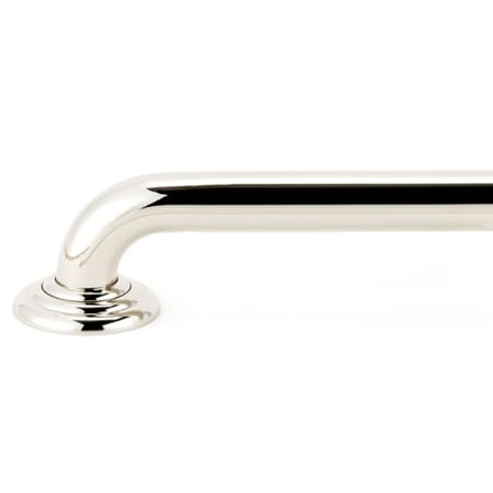 A large image of the Alno A9024 Polished Nickel