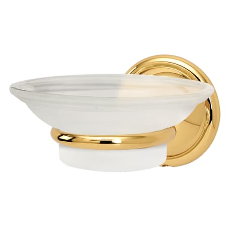 A large image of the Alno A9230 Polished Brass