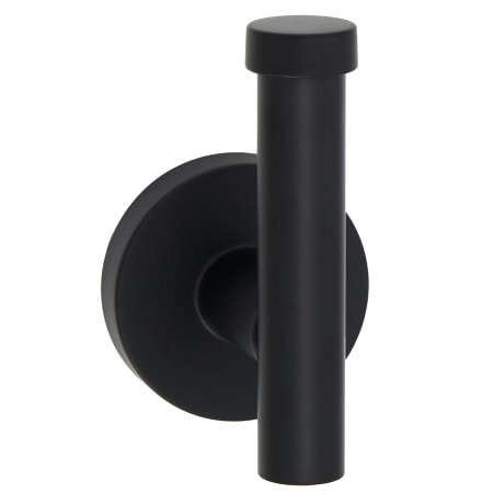 A large image of the Alno A9381-HOOK-SMOOTH Matte Black