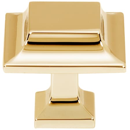 A large image of the Alno A950-14 Polished Brass
