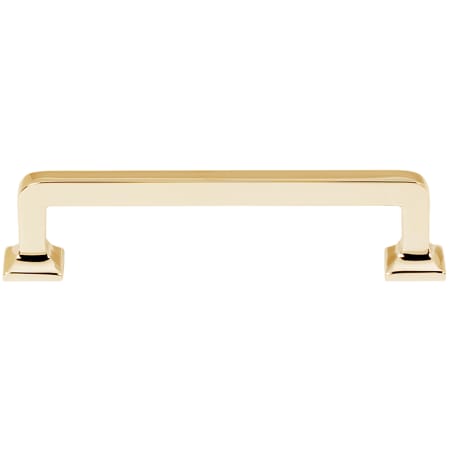A large image of the Alno A950-4 Polished Brass