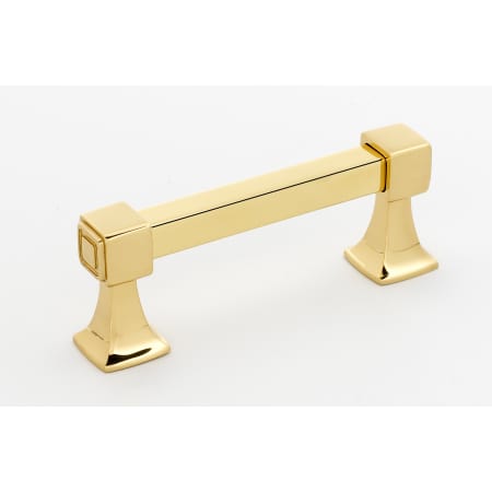 A large image of the Alno A985-3 Unlacquered Brass