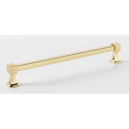 A large image of the Alno A985-8 Polished Brass