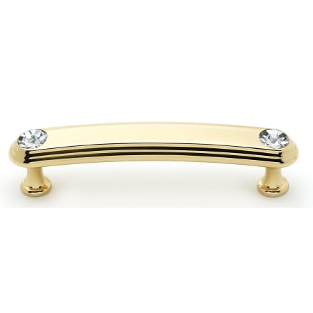 A large image of the Alno C211-35 Polished Brass