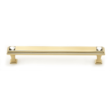 A large image of the Alno C213-6 Polished Brass