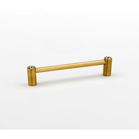 A large image of the Alno C715-6 Satin Brass