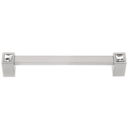 A large image of the Alno C718-6 Satin Nickel
