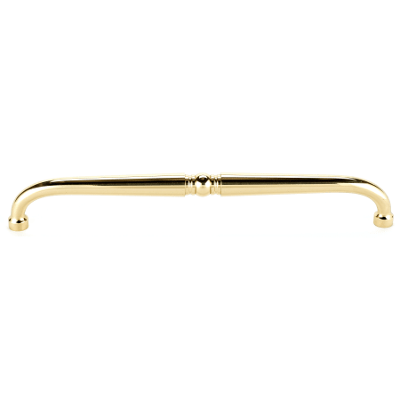 A large image of the Alno D110-18 Polished Brass
