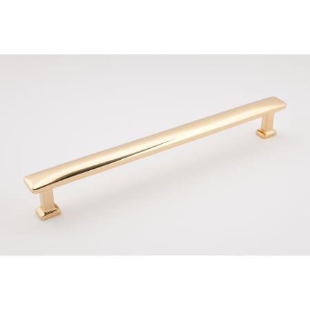 A large image of the Alno D252-12 Polished Brass