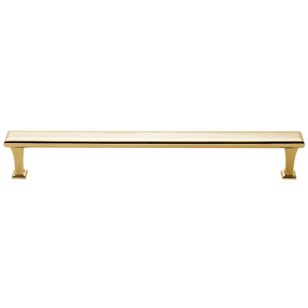 A large image of the Alno D310-12 Polished Brass