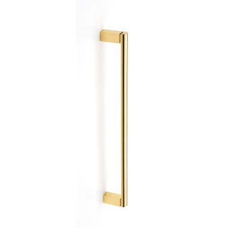 A large image of the Alno D430-18 Unlacquered Brass