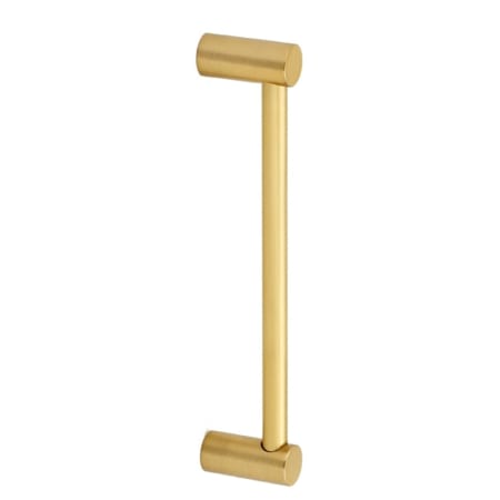 A large image of the Alno D715-8 Satin Brass