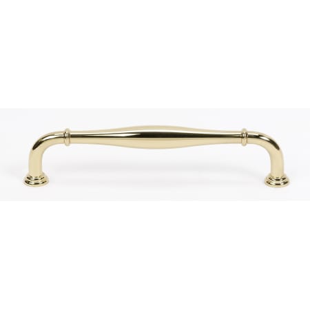 A large image of the Alno D726-10 Unlacquered Brass