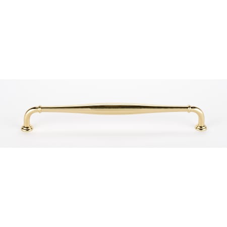 A large image of the Alno D726-18 Unlacquered Brass