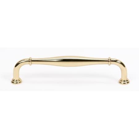 A large image of the Alno D726-8 Polished Brass