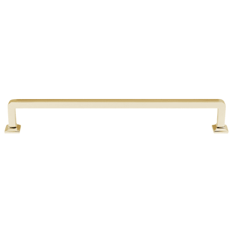 A large image of the Alno D950-12 Polished Brass