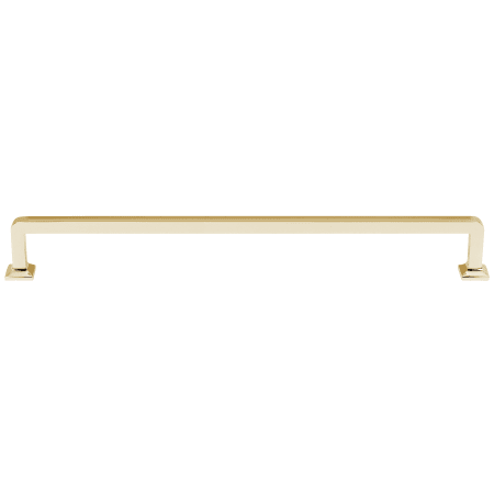 A large image of the Alno D950-18 Polished Brass