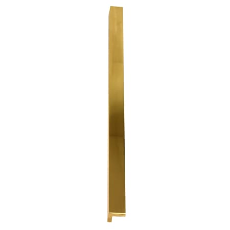 A large image of the Alno D960-12 Unlacquered Brass