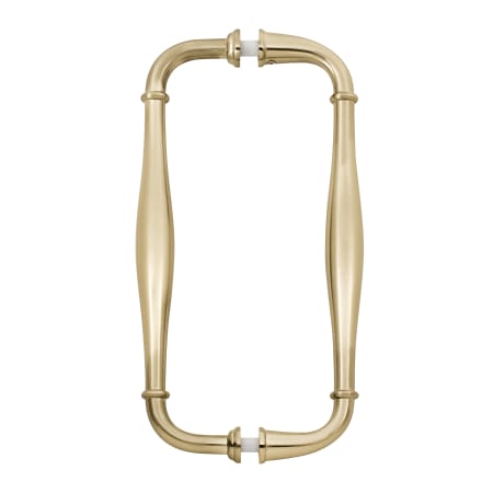 A large image of the Alno G726-8 Satin Brass