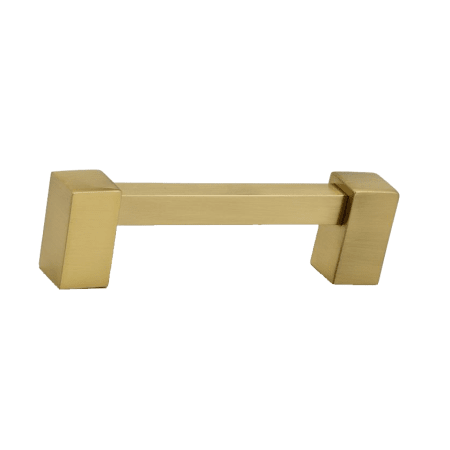 A large image of the Alno A718-3 Satin Brass