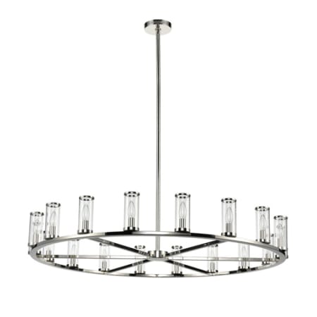 A large image of the Alora Lighting CH309018CG Alternate Image