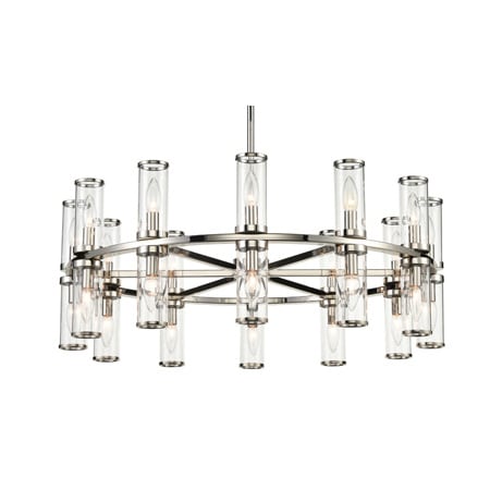 A large image of the Alora Lighting CH309024CG Polished Nickel