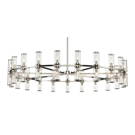 A large image of the Alora Lighting CH309042CG Polished Nickel