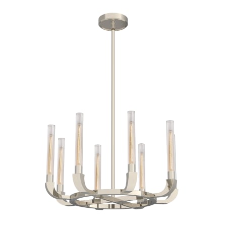 A large image of the Alora Lighting CH316708CR Alternate Image