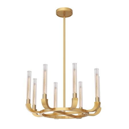 A large image of the Alora Lighting CH316708CR Alternate Image