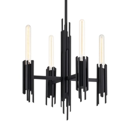 A large image of the Alora Lighting CH335019 Matte Black