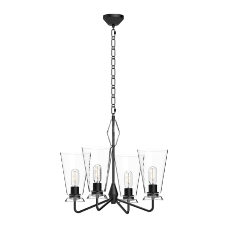 A large image of the Alora Lighting CH570423CL Alternate Image