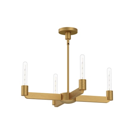A large image of the Alora Lighting CH607225 Aged Gold