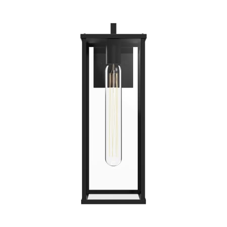 A large image of the Alora Lighting EW652707CL Black Textured