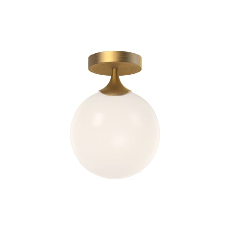 A large image of the Alora Lighting FM505108OP Aged Gold