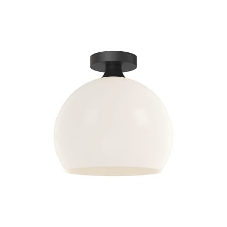 A large image of the Alora Lighting FM506312OP Matte Black