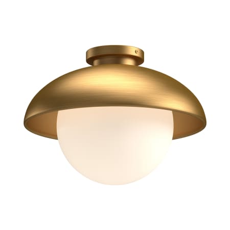 A large image of the Alora Lighting FM522012OP Aged Gold