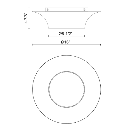 A large image of the Alora Lighting FM523016 Alternate Image