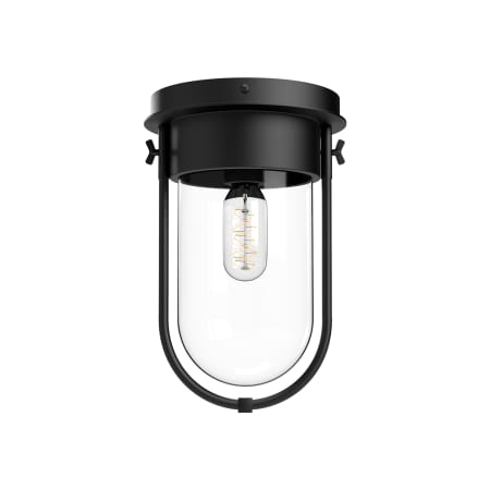 A large image of the Alora Lighting FM539008CL Matte Black