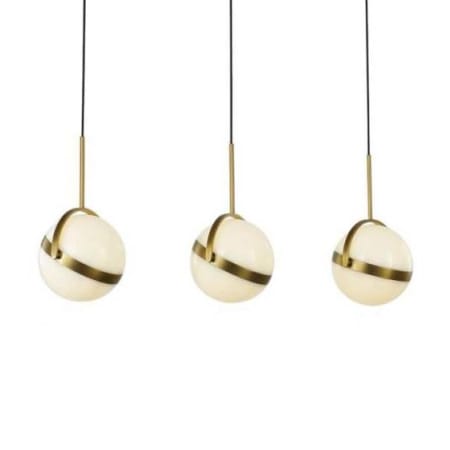 A large image of the Alora Lighting LP301003 Brushed Gold